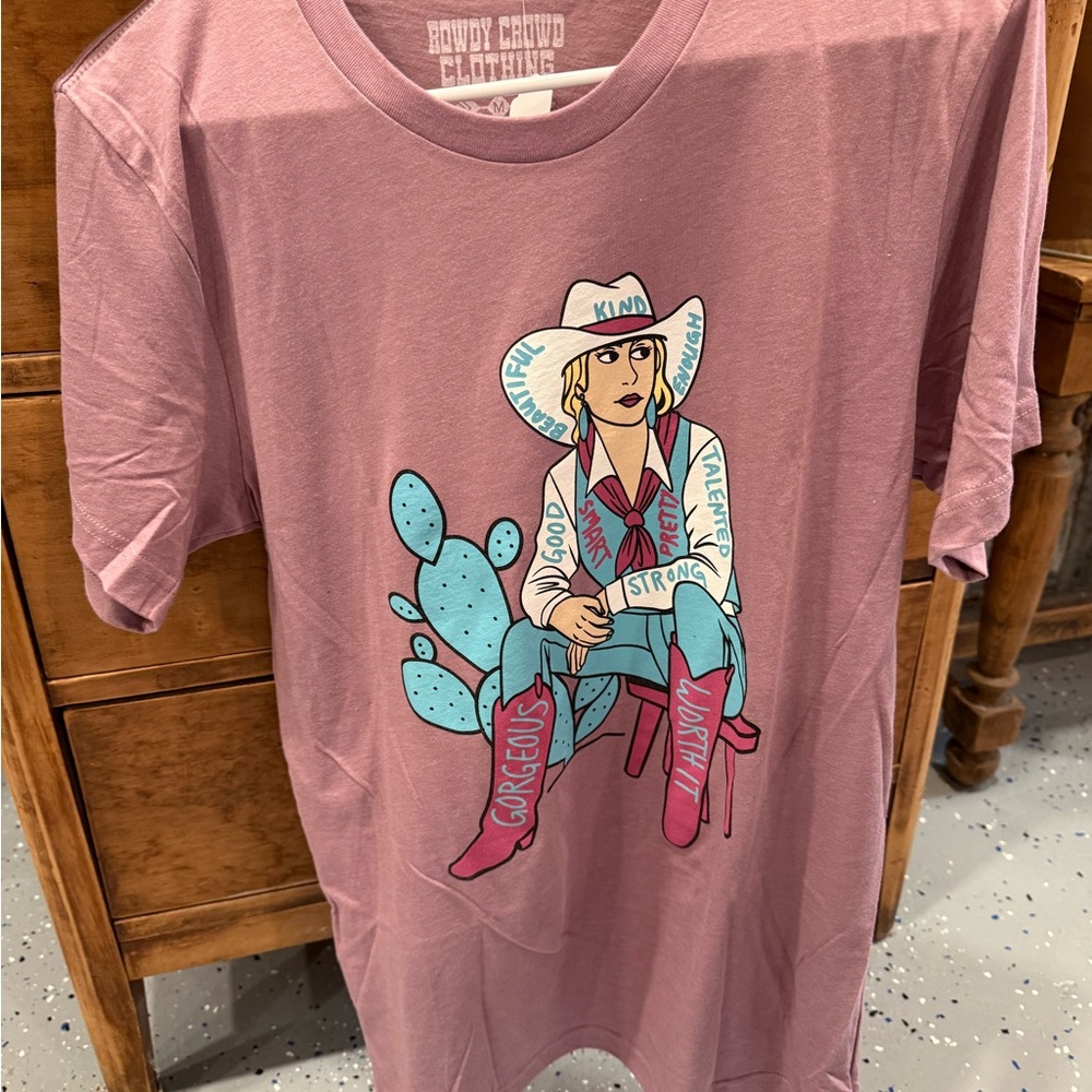 Women’s Purplish Colored  Graphic T-Shirt